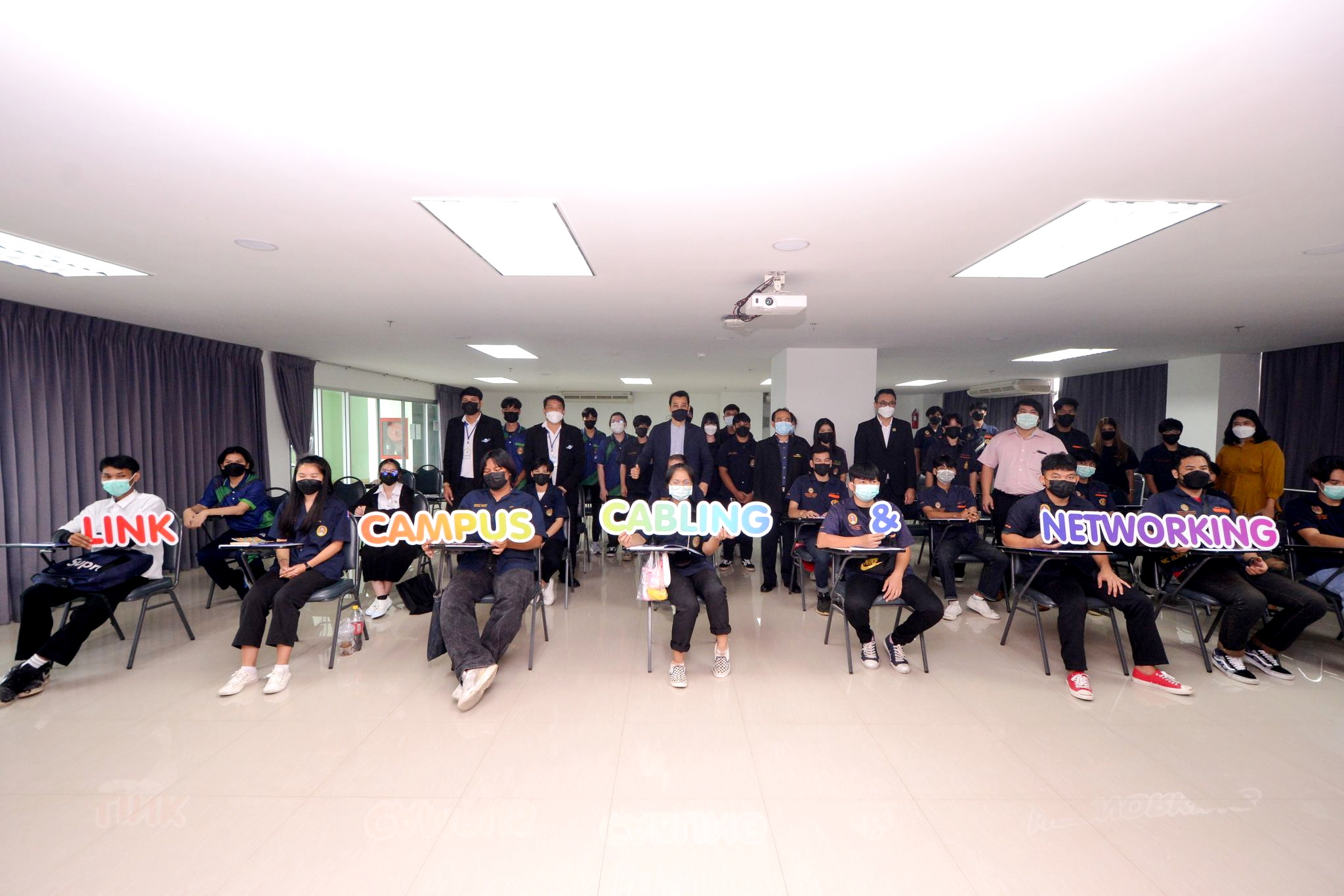 อบรม Link Campus Cabling & Networking